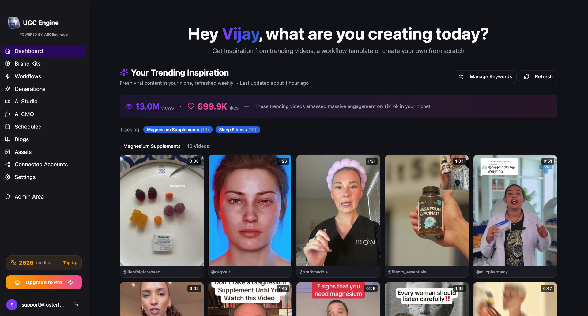 Fully Agentic UGC Video Creator | UGC Engine